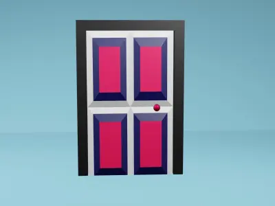 Door House 3D model