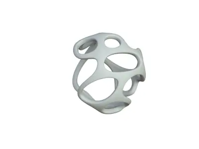 SciFi Cube Object No 28524 Low Poly Shape Texture