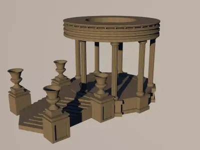 Ancient Alter 3D model
