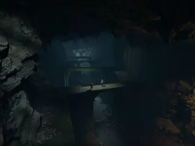 Moa Point Cliffs Photogrammetry Assets  Low-poly 3D model
