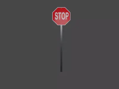 Stop Sign 3D model order