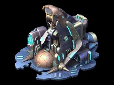 Energy Factory 01 3D model