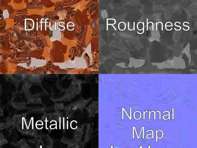 Circular Wooden Carved Basin Sink Model Pack Low-poly 3D model