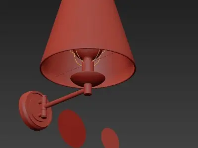 Heathfield Bathroom Light 3D model