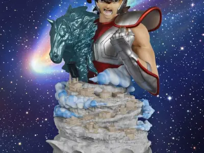 Caballeros del zodiaco Diorama fan made 3D print model