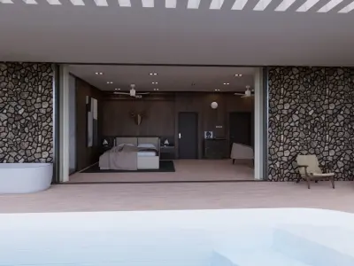 RESORT VILLA 3D model