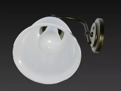 wall lamp 3D model 38