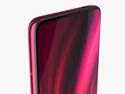Xiaomi Redmi K20 Pro Flame red 3D model