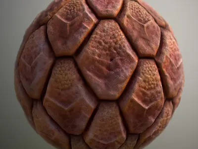 Material Skin Alien 15 Seamless PBR Texture Texture