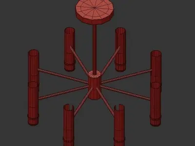 WEHOLY weho chandelier 3D model