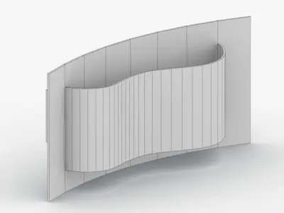 1480 - Bra Lamp Low-poly 3D model