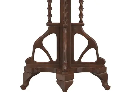 Twisted Floor Lamp Belgium 3D model