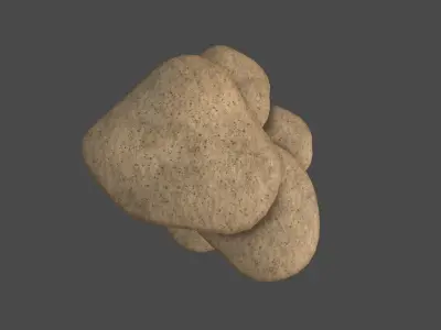 Fantasy Mushroom I11 Realistic - Scene Backdrop Design Low-poly 3D model