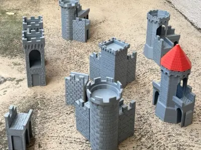 amazing castle 3D print model purchase