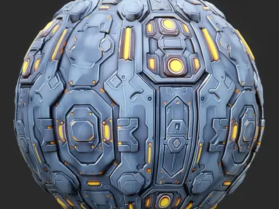  Sci-FI Seamless Texture  Texture