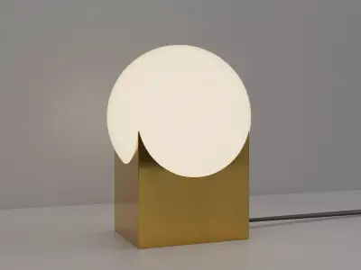 Atlas 01 by Karl Zahn Table Lamp Free low-poly 3D model