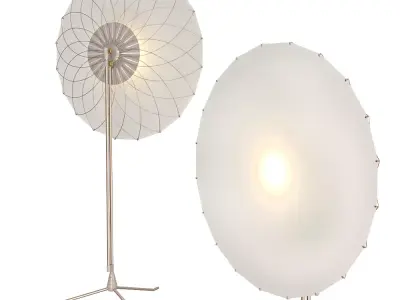Filigree Floor Lamp 3D Model  3D model