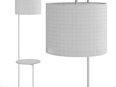 Industrial Shelf Light 3D model