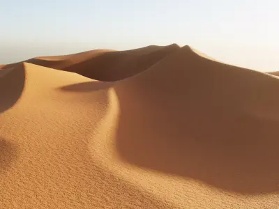 Desert Dunes V1 - Sand Landscape Terrain 3D model