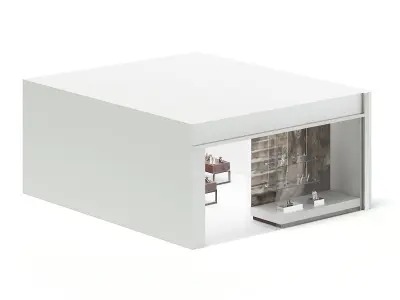 Shoe Store 3D Model 3D model