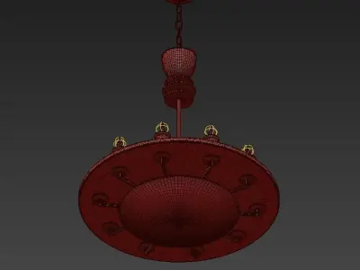 Bainbridge Chandelier 3D model