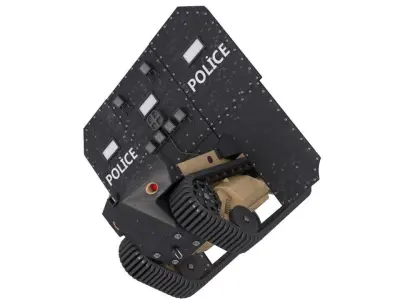 SWAT-Bot tank 3D model