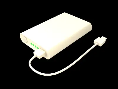 Power Bank Icon v1 007 Low-poly 3D model