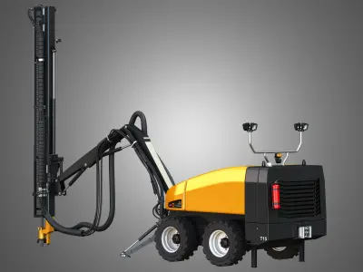 Epiroc FlexiROC T15 R Hammer Drill 3D model