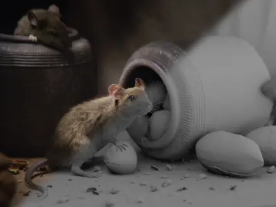  Rat Mouse Animated 