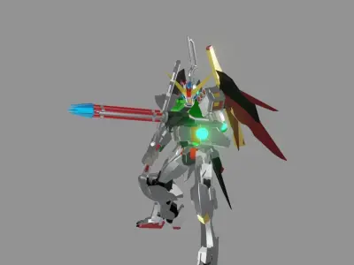 The Mecha Attacker 24 3D model