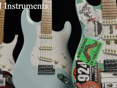 Musical Instruments  3D model