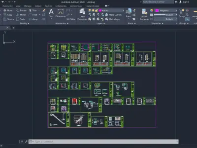 Modern Compact House 7 x 10 Full 3D  Skp Lumion and DWG File 3D model