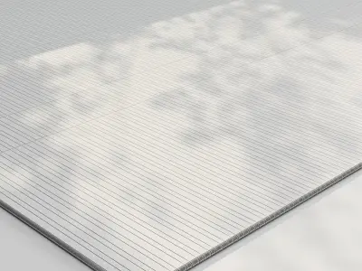 Geometric Modern Rug 3D model