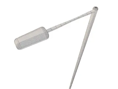 Hong Kong Street Lamp 3D model
