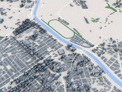 Sao Paulo Brazil 3D model