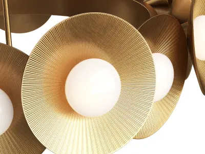 Flatbush 16-Light Chandelier 3D model