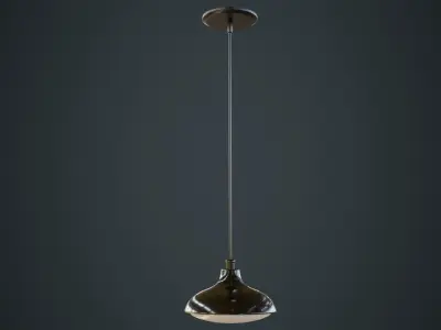 Hanging Lamp 6A Low-poly 3D model