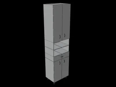 Bathroom cabinet 3D model