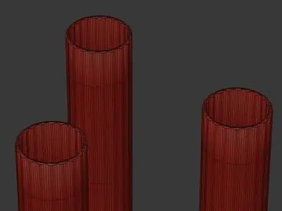WATERFALL TABLE LAMP 3D model