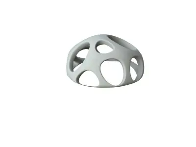 SciFi Cube Object No 51916 Low Poly Shape Low-poly 3D model