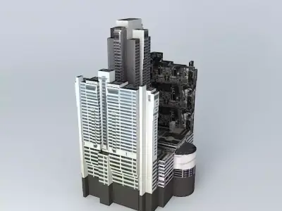 Shanghai Centre Shanghai Centre Free 3D model