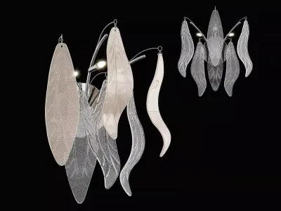 79363x Vetro Lightstar Sconce 3D model