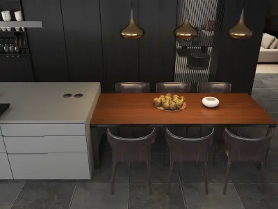 kitchen 008 3d model 3D model