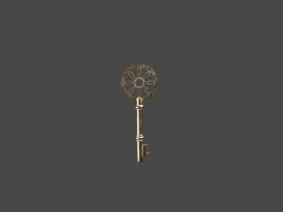Key Version 2 Low-poly 3D model