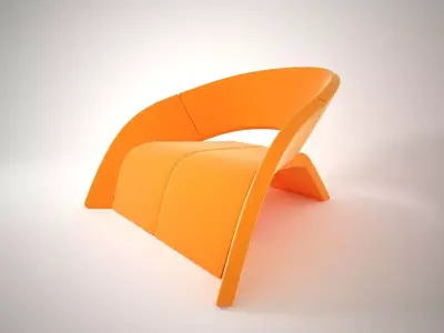 07 YELLER CHAIR 3D model