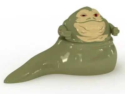Jabba The Hutt - Tan Face 3D model
