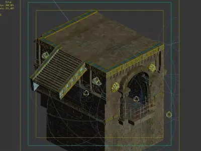 Funeral Land - Platform 3D model