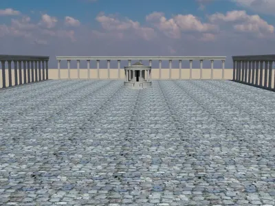 Tyche Temple  3D model