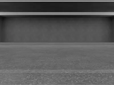 Large Modern Warehouse 3D model