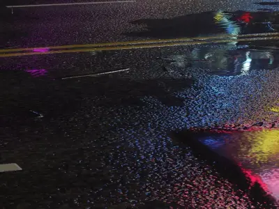 Rainy Road 3D model